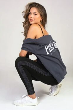 Pineapple Womens Tape Black Leggings -Pineapple 161 399s4