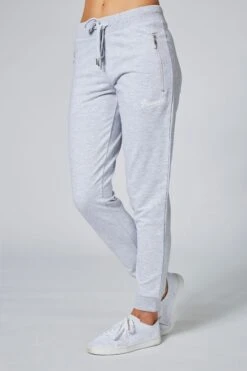 Pineapple Grey Skinny Zip Joggers -Pineapple 210370s4