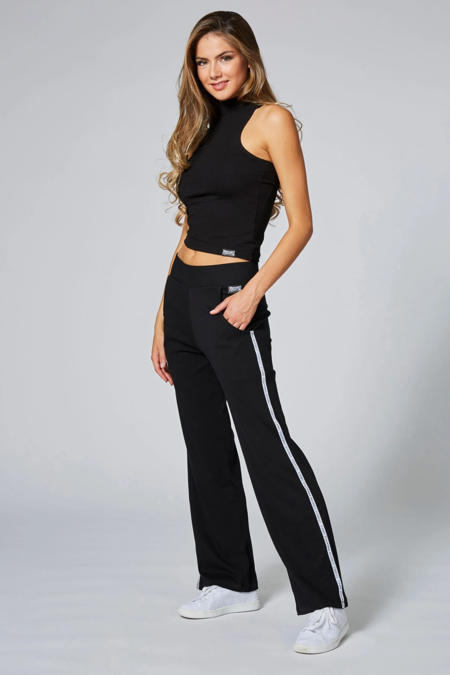 Pineapple Straight Leg Stripe Joggers 4 Pineapple Straight Leg Stripe Joggers - Image 4