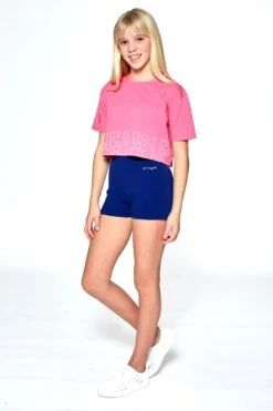 Pineapple Girls Navy Blue Jersey Hotpant Shorts 8 Pineapple Girls Navy Blue Jersey Hotpant Shorts -Pineapple 288916s4