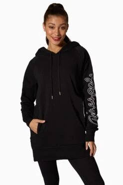 Pineapple Longline Logo Hoodie