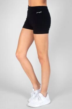 Pineapple Girls Black Jersey Hotpant Shorts -Pineapple 338719s3