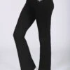 Pineapple Contrast Band Jersey Black Trousers