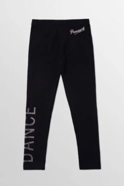 Pineapple Black Dance Diamante Leggings -Pineapple 586194s5