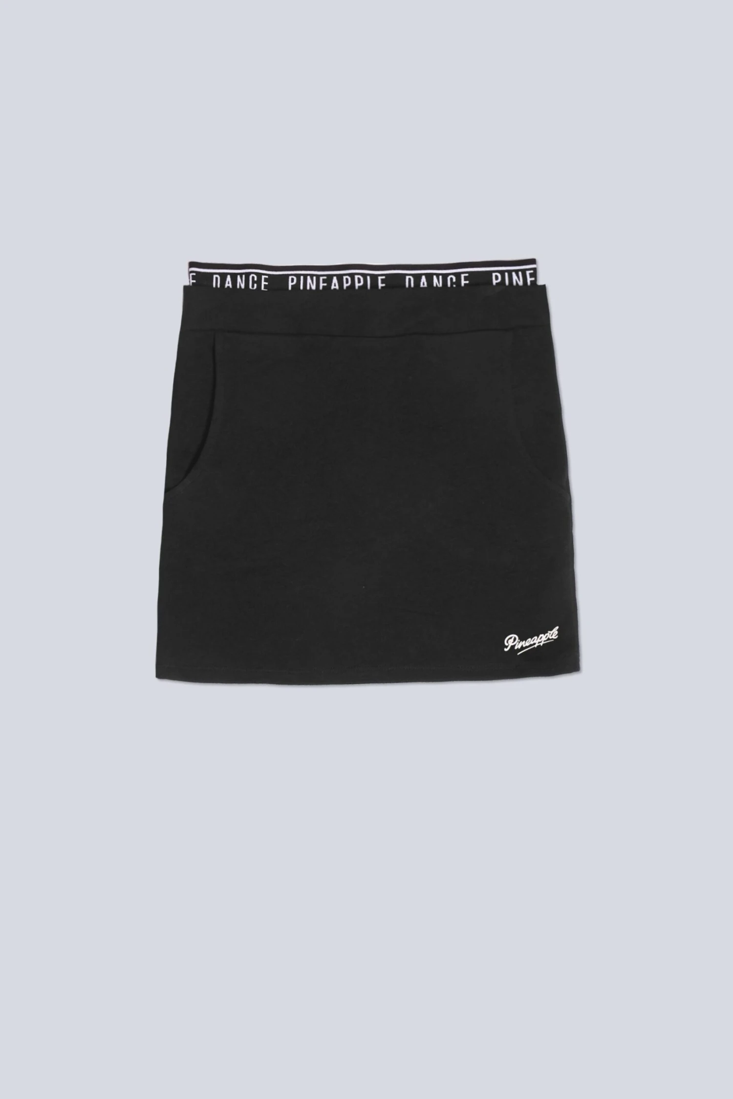 Pineapple Girls Black Double Band Mini Skirt 5 Pineapple Girls Black Double Band Mini Skirt - Image 5