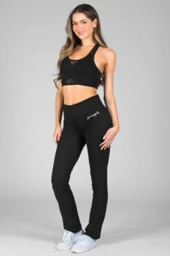 Pineapple Womens Slim Fit Jersey Black Trousers 6 Pineapple Womens Slim Fit Jersey Black Trousers -Pineapple 909683s3