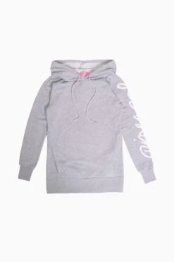 Pineapple Grey Longline Logo Hoodie -Pineapple 934528s5