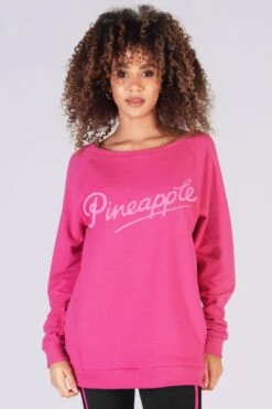 Pineapple Womens Pink Monster Sweater