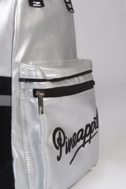 Pineapple Silver Retro Logo Pocket Backpack -Pineapple 992043s4