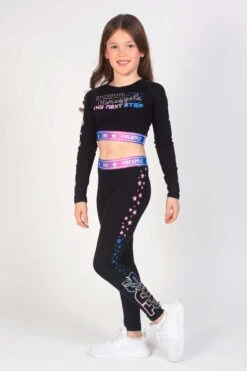 Pineapple X The Next Step Long Sleeve Crop Top -Pineapple A71402s4