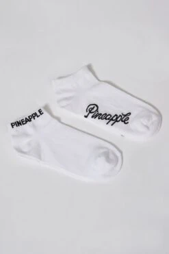 Two Pairs Pineapple Ankle Socks -Pineapple AC01410A2 4