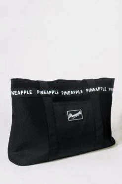 Pineapple Black Mesh Tote Bag -Pineapple C55686s3