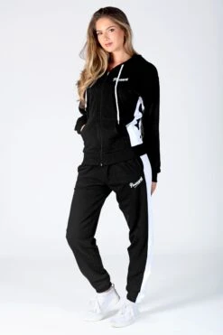 Pineapple Contrast Panel Black Joggers 8 Pineapple Contrast Panel Black Joggers -Pineapple C88109s4