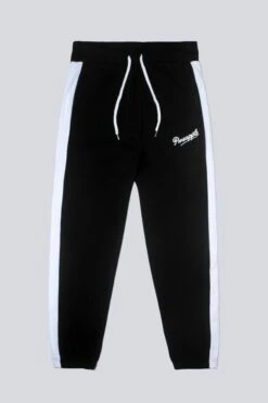 Pineapple Contrast Panel Black Joggers 9 Pineapple Contrast Panel Black Joggers -Pineapple C88109s5