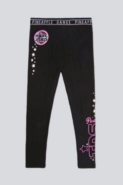 Pineapple Black The Next Step Star Leggings -Pineapple D18040s6