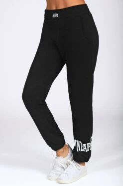 Pineapple Black Cuff Joggers