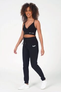 Pineapple Womens Black Retro Skinny Pants -Pineapple M63870s3