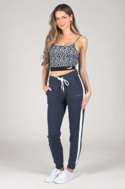 Pineapple Grey Stripe Skinny Joggers -Pineapple M86998s4