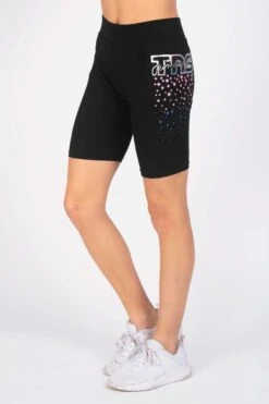 Pineapple Black X The Next Step Ombre Stars Cycling Shorts