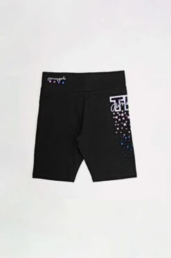 Pineapple Black X The Next Step Ombre Stars Cycling Shorts -Pineapple M87000s5