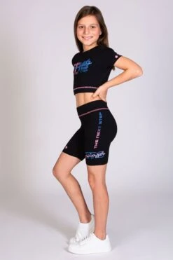 The Next Step Cycling Shorts With Star 8 The Next Step Cycling Shorts With Star -Pineapple Pineapple The Next Step Star Cycling Shorts 04