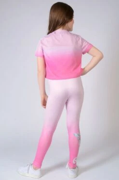 Ombré Leggings 7 Ombré Leggings -Pineapple PineappleDancegirls candy floss pink ombre leggings 04