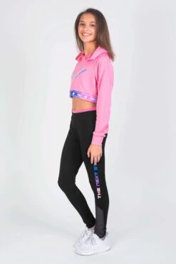 Pineapple X The Next Step Pink Tape Hem Hoodie -Pineapple T34705s4