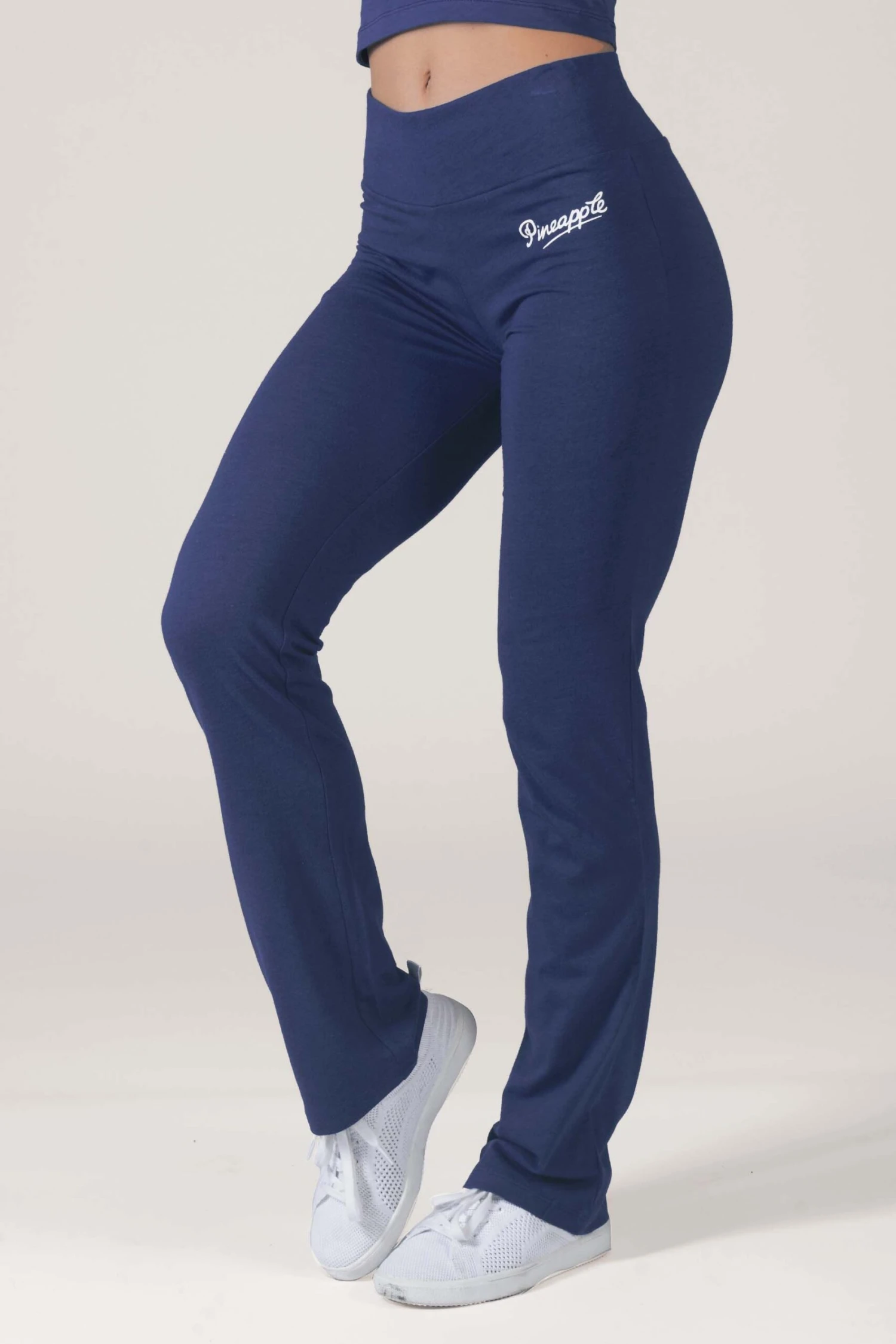 Pineapple Womens Blue Slim Fit Jersey Trousers 1 Pineapple Womens Blue Slim Fit Jersey Trousers