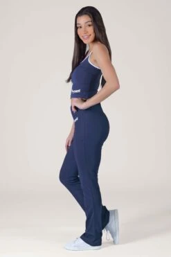 Pineapple Womens Blue Slim Fit Jersey Trousers 8 Pineapple Womens Blue Slim Fit Jersey Trousers -Pineapple U40800s4