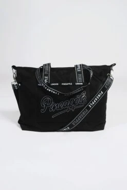 Pineapple Black Shopper Bag