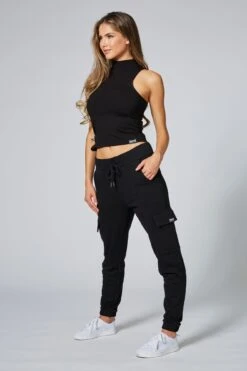 Barbarella Turtle Neck Sleeveless Top -Pineapple barbelle vest TV16320A1 03