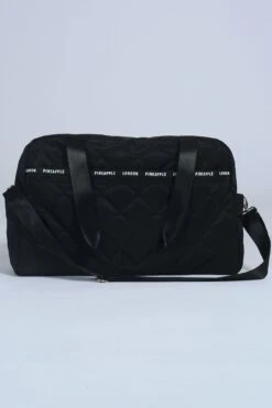 Quilted Holdall Bag -Pineapple black pineapple holdall bag 5