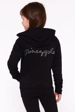 Diamante Zip Hoodie