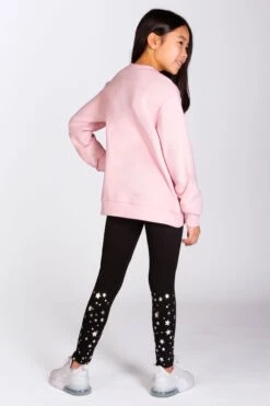 Scattered Star Leggings 10 Scattered Star Leggings -Pineapple girls black leggings with scattered stars 05 49d7387f 01ce 44c9 8768 32af087f00bc