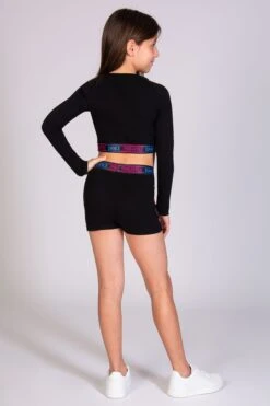 The Next Step Hotpant Shorts -Pineapple girls black pineapple the next step hotpant shorts 04 6acfe5ef 0131 42ad 8081 6d54b193288c