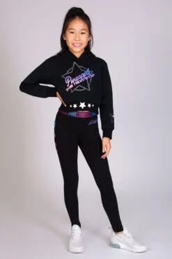 The Next Step Leggings With Stars -Pineapple girls black pineapple the next step star stud legging 03 4c8ce196 559b 4132 b2de a93ab9e4b41a