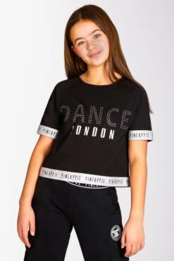 Glitter Tape Crop T-Shirt