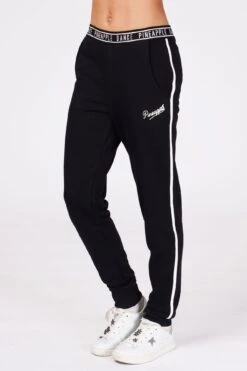 Tape Hoodie & Joggers Set -Pineapple girls black tape hoodie joggers set 03 1fd53f33 1b4f 49a0 8da8 c67c9f6d1ae8