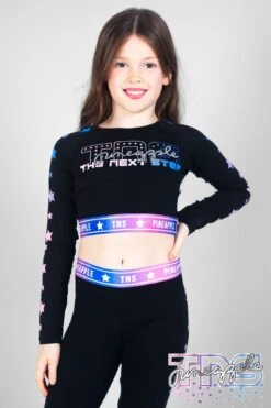 Pineapple X TNS Long Sleeve Crop Top