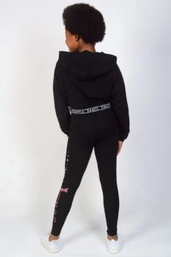 The Next Step Star Leggings -Pineapple girls black tns star leggings 05 0239b196 e876 45de 8e01 11310158ab9e