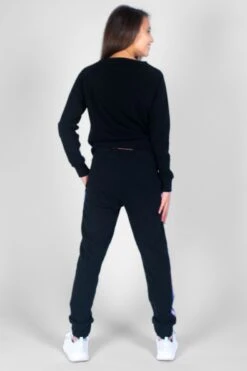 Pineapple X TNS Tape Joggers -Pineapple girls black tns tape joggers 04