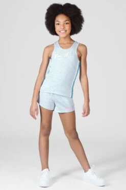 Retro Vest -Pineapple girls grey retro vest 03