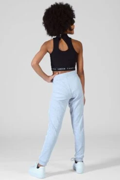 Stripe Joggers -Pineapple girls grey stripe jogger 04