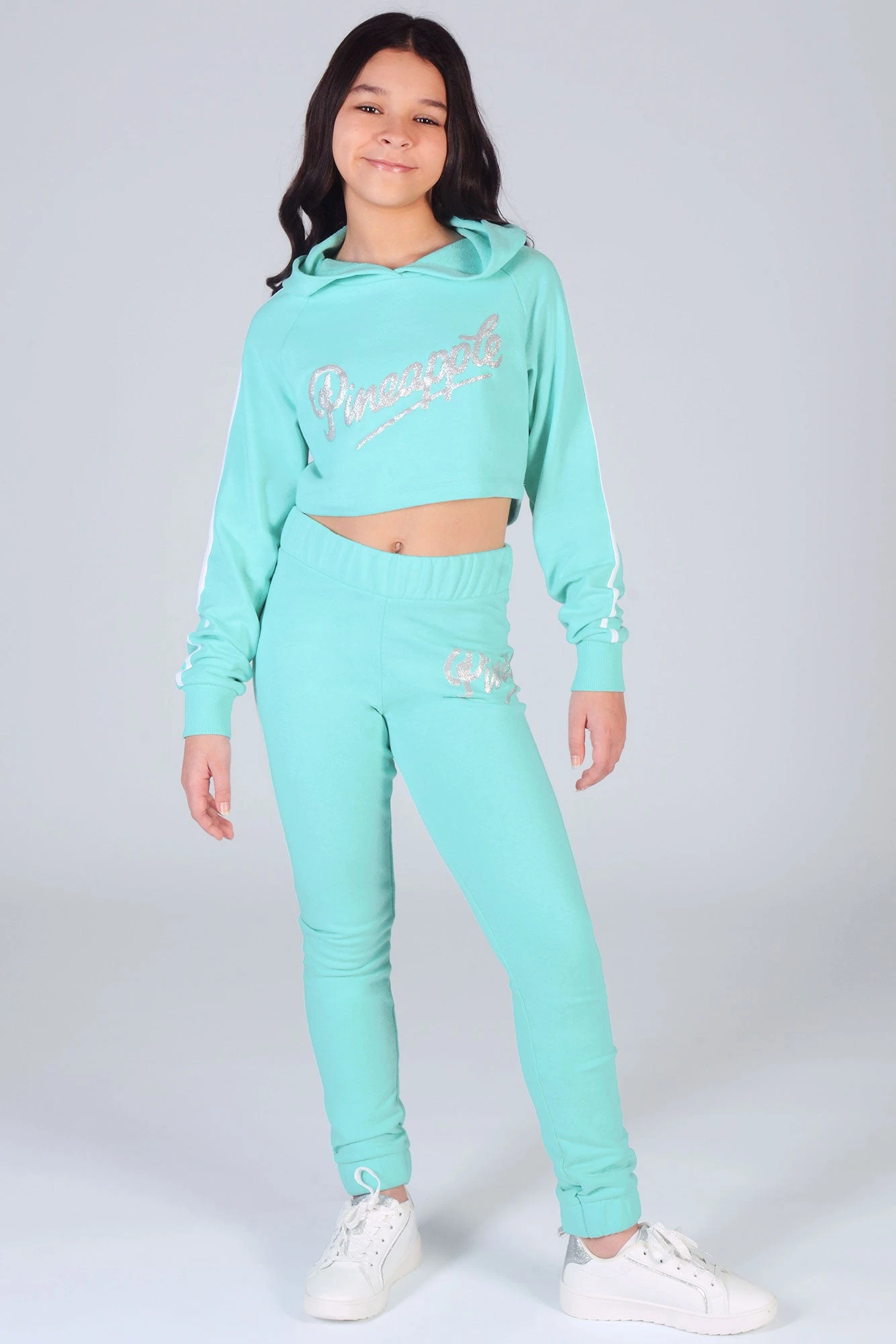 Glitter Logo Cuff Joggers 2 Glitter Logo Cuff Joggers - Image 2