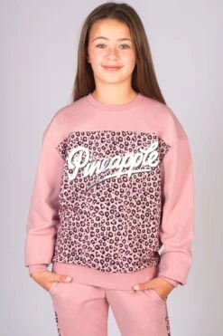 Leopard Logo Sweatshirt