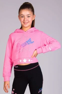 The Next Step Logo Crop Hoodie