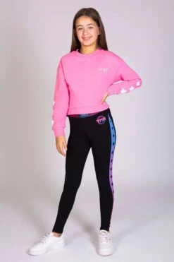 The Next Step Sweater -Pineapple girls pink pineapple the next step sweater 02