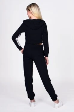 Tape Joggers 9 Tape Joggers -Pineapple girls tape black joggers pt1769ca1 05