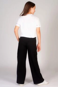 Logo Crop T-Shirt -Pineapple girls white logo crop t shirt 04 54446e54 3637 4387 a438 cefe3de1f60b