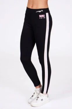 Script T-Shirt & Leggings Set -Pineapple girls white script t shirt black leggings set 04 d0abf640 9336 4e1c 8664 418adabab8fd